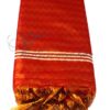 70 x 50 cm (S) Gold Tissue Wrap Poly Cotton Shawl Gift Stole for Guests Murthi Deity