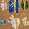 Small size Murthi Idol Panjakajam Dhothi Dress 1 inches to 3 inches