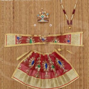 8-10 inch Idol Skirt Pavadai Deities Idol Shingar dresses Temple Altars