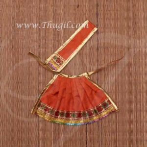 Idol Skirt Pavadai Deities - Dress Your Divine & Temple Altars Buy Now