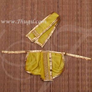 Krishna Ganesha Murugan Murthi Idol Panjakajam Dothi model Costume Dress