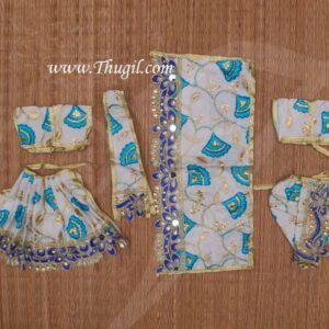 5.5" Laadu Gopal Radha Krishna Dresses Shringar Available
