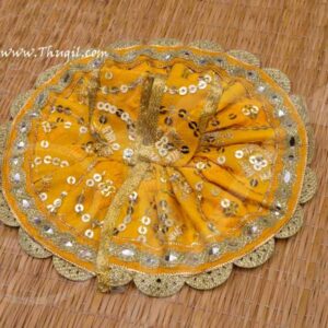 Laddu Gopal Statue Pital Costume Chamki work Ladu Dress Decoration