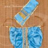 Panjakajam Dhoti Blue Krishna Ganesha Murugan Costume Dress 9 inches