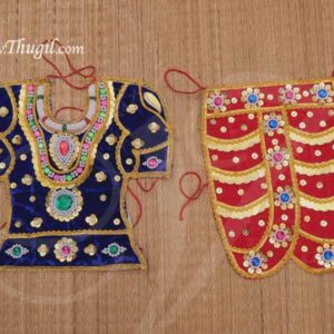 Raja Alankaram For Ganesh Krishna Murugan Maruthi Murthi Dress Buy Now 12 Inches