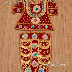 Raja Maruthi Alankaram Ganesh Krishna Murugan Murthi Dress 9 inches