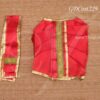 Red Panjakajam Dothi For Hindu God Sringhaar Idol decorations 7 inches