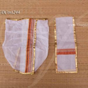 Krishna Ganesha Murugan Murthi Idol Panjakajam Dhothi 10 inches