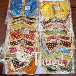 4 Inches God Lord Krishna Ganesha Murugan Murthi Idol Panjakajam Dothi Dress