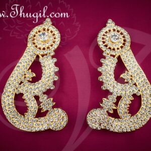 Karna Patham Ear Ornaments Idol Goddess decoration Jewellery 4.5 inches