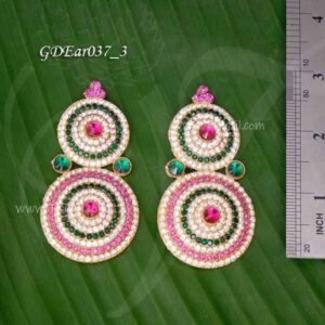 Karna Pathakkam For God Goddess Idols Ear Jewellery 3 inches