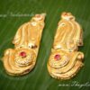 Ear Decoration Set Hindu Idol God And Goddess Karna pathakkam 5 Inches