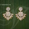 Ear Stud decoration Goddess White color Stone Earring Jewellery 1.5 inches