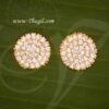 Ear Stud decoration Goddess white Stone Earring Jewellery Buy Now 0.6"