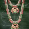 Large Haram Mala 2 Step Necklace For Hindu Idols 12 inches