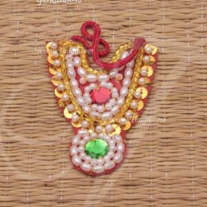 Hindu Deity Necklace Chest Kavasam Accessories God Sringaar 3 inches