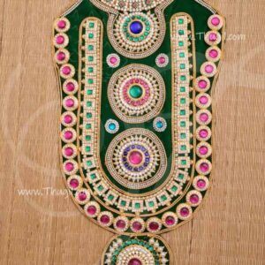 Marbu Kavasam Stone Jewellery Sringar For God And Goddess Necklace 16 inches
