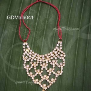Necklace Small Size Deity Jewellery For Hindu Small Idols Jewellery 2.2 inches