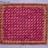 Pink with Gold Border Puja Aasan Pooja Mat God Cloth for Pooja Buy Now