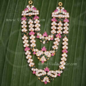 Necklace Hindu God Jewellery Alangaram 4 inches