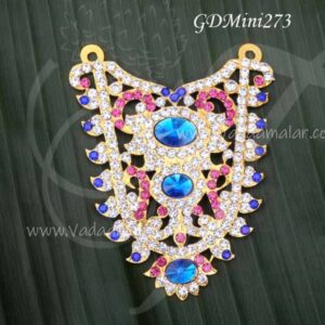 Necklace Small Size Deity Jewellery for Hindu God statues 3 inches