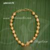 Small Beeds Necklace gold necklace Short Lakshmi decorate God