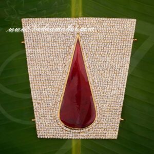 Lord Vishnu Tripundra Namam Balaji Nama Symbol Idol Diety Forehead Jewellery