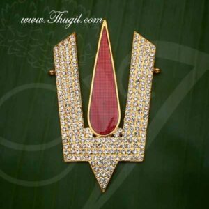 Vishnu Namam Balaji Nama Symbol Jewelry Statue Jewellery 4 inches