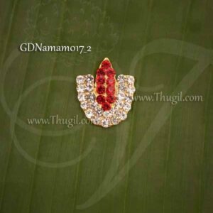 Vishnu Namam Vadakalai Nama Symbol Ornament Statue Diety Jewellery Buy Now 1 inch