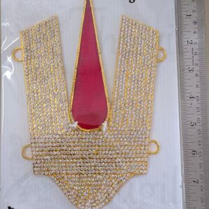 Large Vishnu Namam Jewellery For Statues Idols Decoation for God 8 Inches