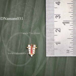 Vishnu Namam Balaji ThiruNamam Jewelry Statues Jewellery 0.4 inches