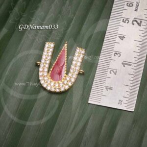 Vishnu U Design Namam Balaji ThiruNamam Jewellery For Statues 1 inches