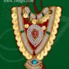 7.5" Hindu Diety Necklace Chest Accessories God Sringaar Decoration