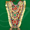 15.5 " Hindu Diety Necklace Chest Kavas Accessories God Sringaar Buy now
