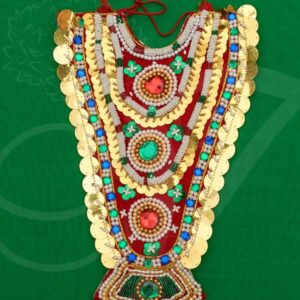 15.5 " Hindu Diety Necklace Chest Kavas Accessories God Sringaar Buy now