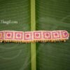 Oddiyanam White and Pink Colour Stone Waist Hip Belt Jewellery For Deity Buy Now
