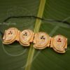 Oddiyanam Multicolor Stone Mango Deigsn Waist Hip Belt Jewellery For GOD Deity Buy Now
