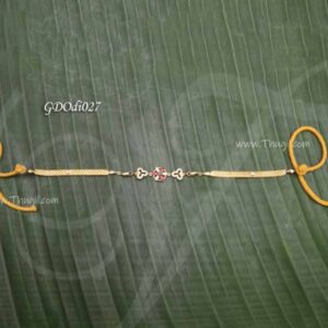 Oddiyanam Deity Stone Waist Hip Belt For God Alangaram 7 inches