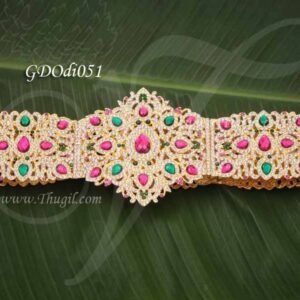 Oddiyanam Multi Tilagam Hip Belt Jewellery For Goddess 25 inches