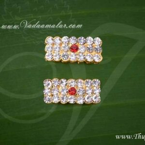 Tripundra Symbol Jewellery Vibuthi Siva Pattai Idol Deity Buy Now Ht - 0.3"