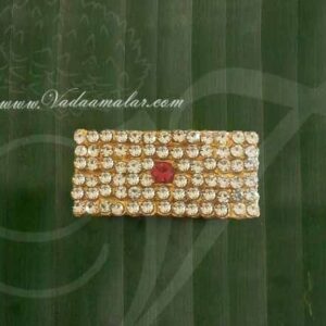 Tripundra / Vibuthi Patta symbol for Sivan, Lingam and other Hindu God Sringhar 0.8 Inches