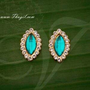 0.9" Tilak Symbol Jewelry Ornament for forehead Statue Diety Amman Jewellery - 2 pieces