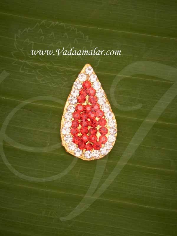 Tilak Symbol Jewelry For Statue Forehead Diety Amman 1 inches