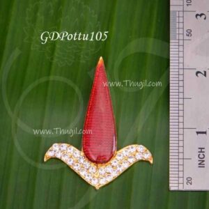 Tilak tikka symbol jewelry statue Hindu god diety jewellery 2 inches