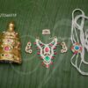 Ganesha Murugan Full Jewellery Set for Small Idols and Statues - 4 inches