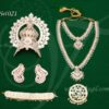 Lord Murugar Full Jewellery Set for Idols and Large Size Statues Decoration - 9 inches