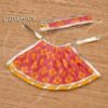 Sringhaar Skirt Pavadai Deities Dress for Goddess Idols Statues 4 inches