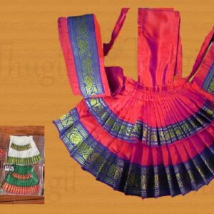 Skirt Vastra for Statues Double Pavadai Style Statues Extra Large Skirt Height 20 Inches
