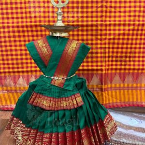 Skirt Vastra for Statues Double Pavadai Style Statues Very Small Skirt Height 14 Inches