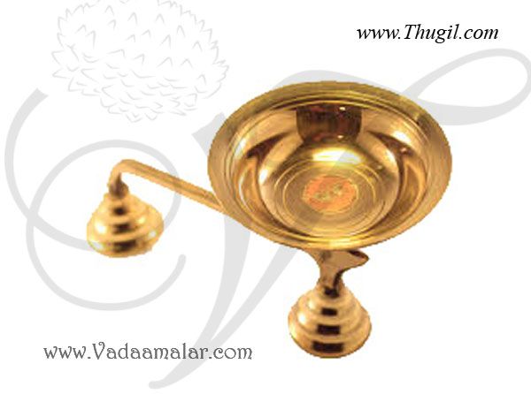 Aarti Sambrani Dhoop Brass Handle 5.5 inches